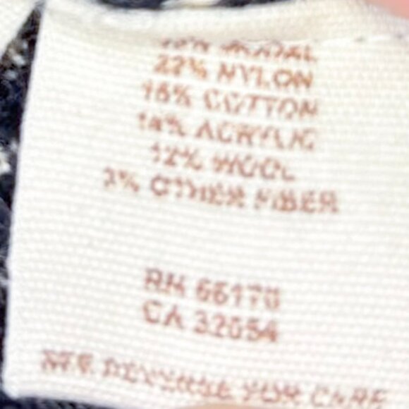 Free People Y2k Women's Wool Blend Sweater Boho Long Sleeve Shirt - Picture 10 of 11